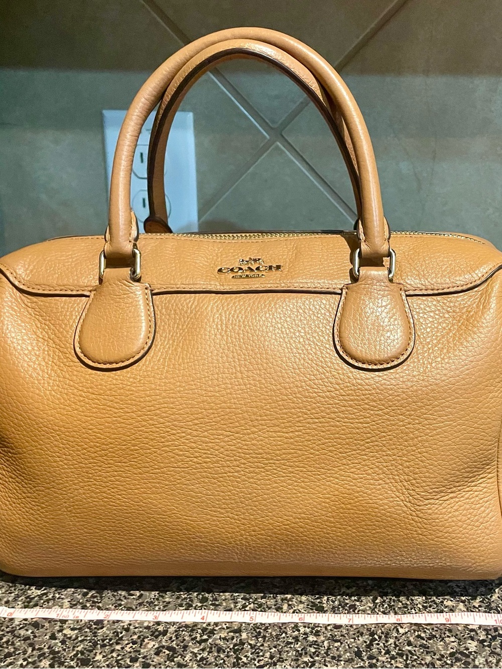 Coach Brown Crossbody Bag. D1832-F31376